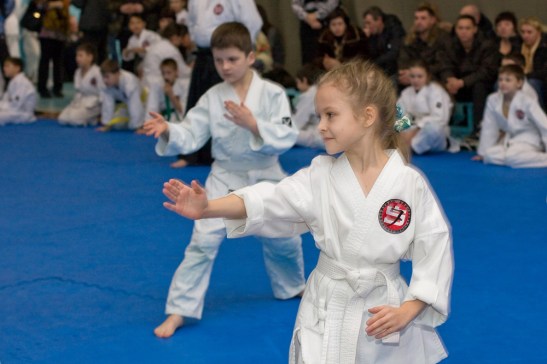 Детский экзамен айкидо