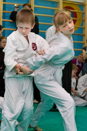 Айкидо Айкикай детский экзамен