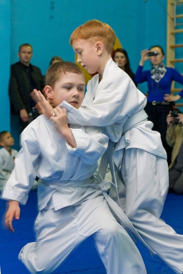 Айкидо Айкикай детский экзамен