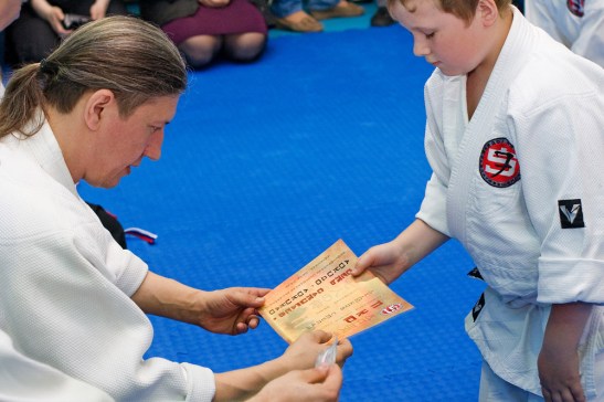 Айкидо Айкикай детский экзамен