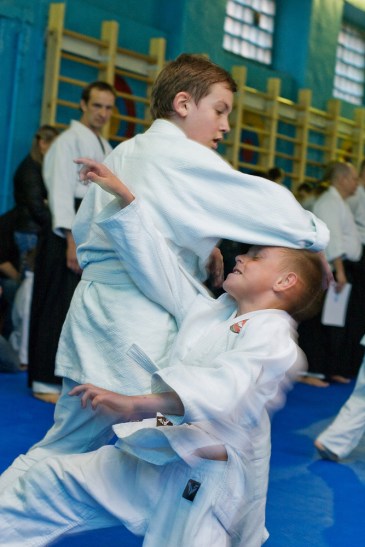 Айкидо Айкикай детский экзамен