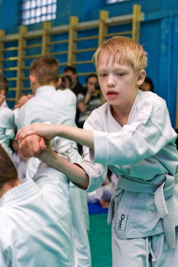 Айкидо Айкикай детский экзамен
